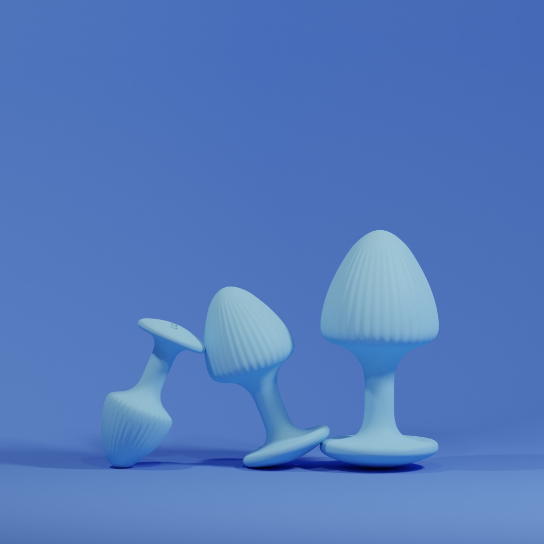 UPKO｜迷幻蘑菇 後庭玩具 3件組